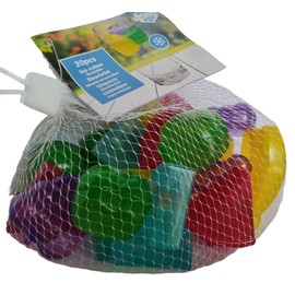 Ice Cubes, Fruit Shapes. Approved Reusable Plastic Washable Assorted Fruit Shaped Ice Cubes (Pack of 20)