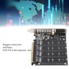 M.2 NVME SSD to PCIE X16 Adapter 4 Port High