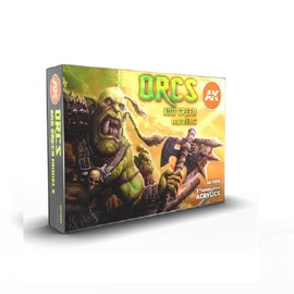 AK Interactive AK11600 Orcs and Green Models 6 x 17 ml