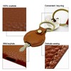 VANSUN Genuine Leather Key Ring,Key Sleeve for Men, Women, Key