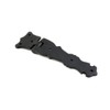 Door Hinges Black Wrought Iron Fleur De Lis Strap Hinge