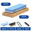 Premium Whetstone Knife Sharpening System – 1000/6000 Grit Whetstone Knife