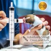 LabAider 10 Pack 3ml Plastic Syringe with Measurement, Sterile, Individually