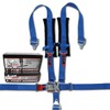KRX 1000 Harness Mounting Kit with Aces Racing Harnesses (Blue,