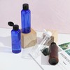 6 Pieces 100ml Travel Bottles Empty Refillable Squeeze Bottle with