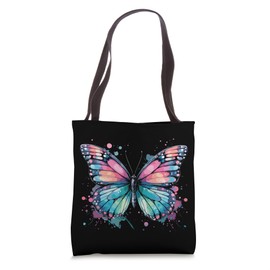 Butterfly Watercolor Design – Boho Aesthetic Art Tote Bag