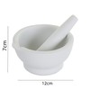 apollo THE HOUSEWARES BRAND Pestle and Mortar, Ceramic Spice and