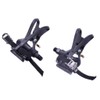VP PAIR BIKE PEDALS WITH TOE CLIP & STRAPS 9/16”