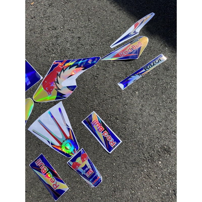 Razor MX500 MX650 graphics kit decals THICK AND HIGH GLOSS