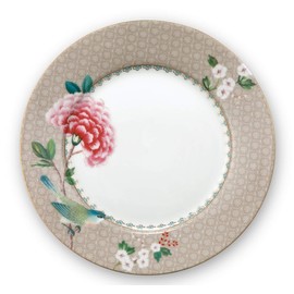 Essenza Home Pip Studio 26-51001211 Blushing Birds Bread Plate Khaki 21 cm (Pack of 1)