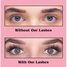 Qsrsjcq Qsrsjcq Dalarey Magnetic Lashes, Dalarey Eyelashes Magnetic, Dalarey Lashes, Reusable Self Adhesive Eyelashes, with Applicator, Soft Magnets False Eyelashes, Easy to Wear (2pcs-A)