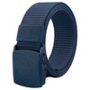 JacobsParts Heavy Duty Tactical Military Style Belt, Hypoallergenic Plastic Buckle,