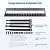 Cable Matters 1U 19-Inch 24-Port 10Gbps Cat6 Ethernet Patch Panel