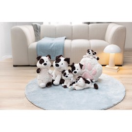 NICI Morbido cane di peluche, 20 cm, bianco - 62137