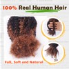MayTsing Spring Twist Bulk Human Hair for Crochet, Spring Twists,