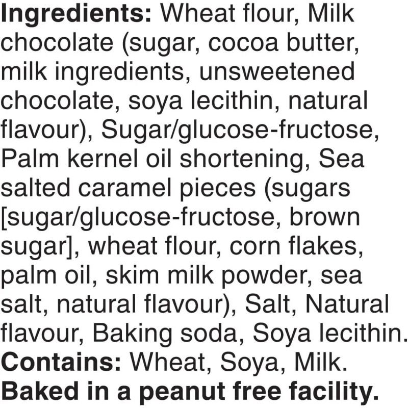 Dare Bear Paws Crunchy Caramel Crunch Cookies, 240g/8.4 oz, 1