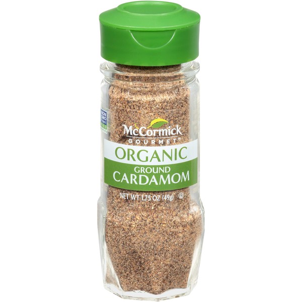 McCormick Gourmet Organic Ground Cardamom, 1.75 oz (Pack of 3)