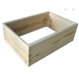 10 Frame Medium Super Bee Hive Box, 10 Frame Bee Hive Box, LANGSTROTH Beehive Medium Box , ( unassembled)