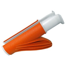 Kable Kontrol Wire Loom Installation Tool For 1-1/4" - 1-1/2" Inch Wire Looms Conduit Woven Wrap Cable Sleeving Insertion - Orange - 1 Pc/Pack