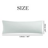 PiccoCasa Pillowcase 50 x 150 cm Pillowcases Long Pillowcase with