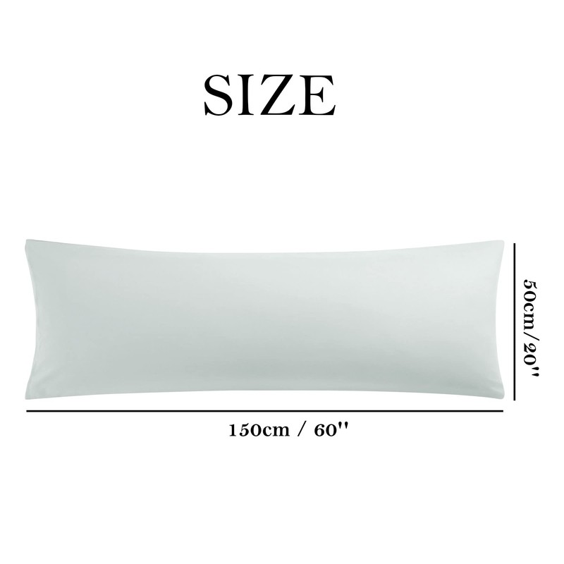 PiccoCasa Pillowcase 50 x 150 cm Pillowcases Long Pillowcase with