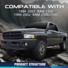 PIT66 Front Bumper Fog Lights Compatible with 1994-2001 Dodge Ram