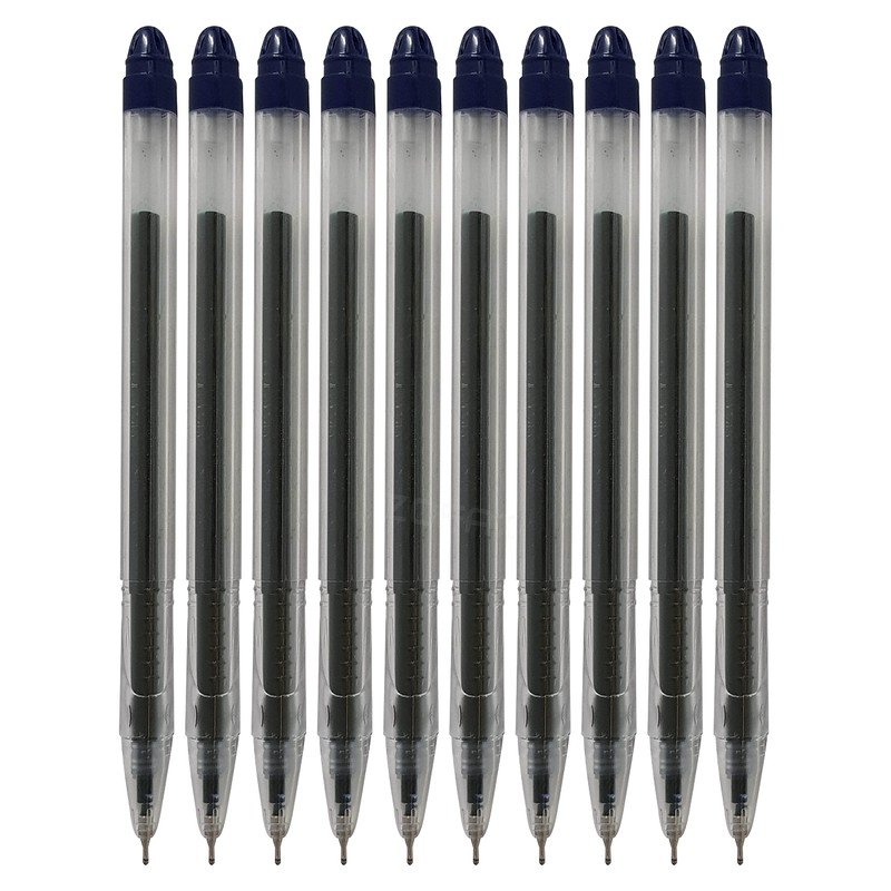 FLAIR Hydra 10 x 0.5mm Tip BLUE Gel Pens Easy