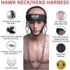 Hawk Sports Neck Harness w/Adjustable Neck Strap & 30" Steel