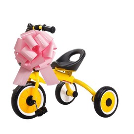 3Pcs Giant Bow for Present,12 Inch Giant Gift Bow Large Bow for Bike Appliances,Children's Cars,New Houses,Christmas,Big Gifts and Other Decorations and Scene Arrangements (Pink)