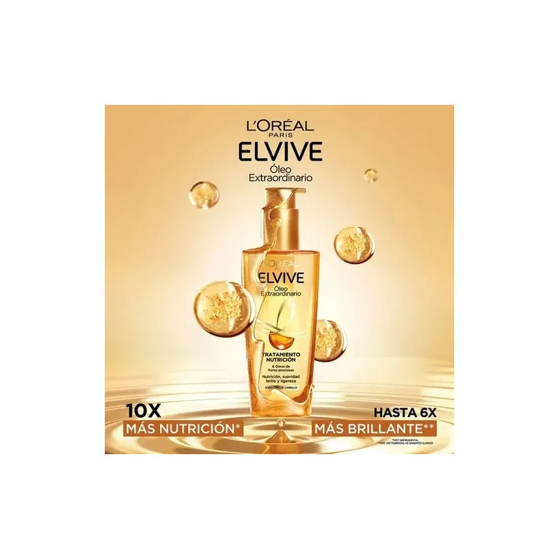 Loreal Elvive Oleo Extraordinario Tratamiento Nutricion 2pz
