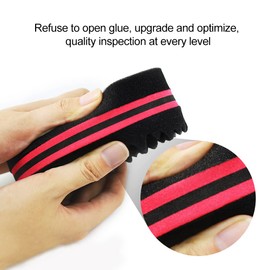 2Pcs Hair Sponge Brushes, ELERA Big Holes (14mm Hole) Afro Curling Hair Sponge for Twists and Dreads, Double Side Coils Wave Hair Twist Sponge Brush for Home and Barber