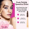 Vertex Eyebrow Brush Spoolie Comb - For Eyebrows Blending Brow