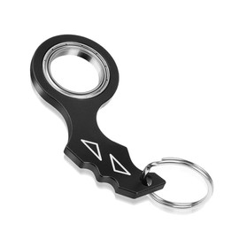 DAAIZIII 1 x Ninja Spinner Key Spinner Key Ring Spinner Finger Spinner Key Ring Fidget Spinner for Finger Training, Children and Adults Anxiety Relief Key Spinner