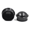 (15 Pack) 2-7/8" Chain Link Fence Round Dome Post Caps,