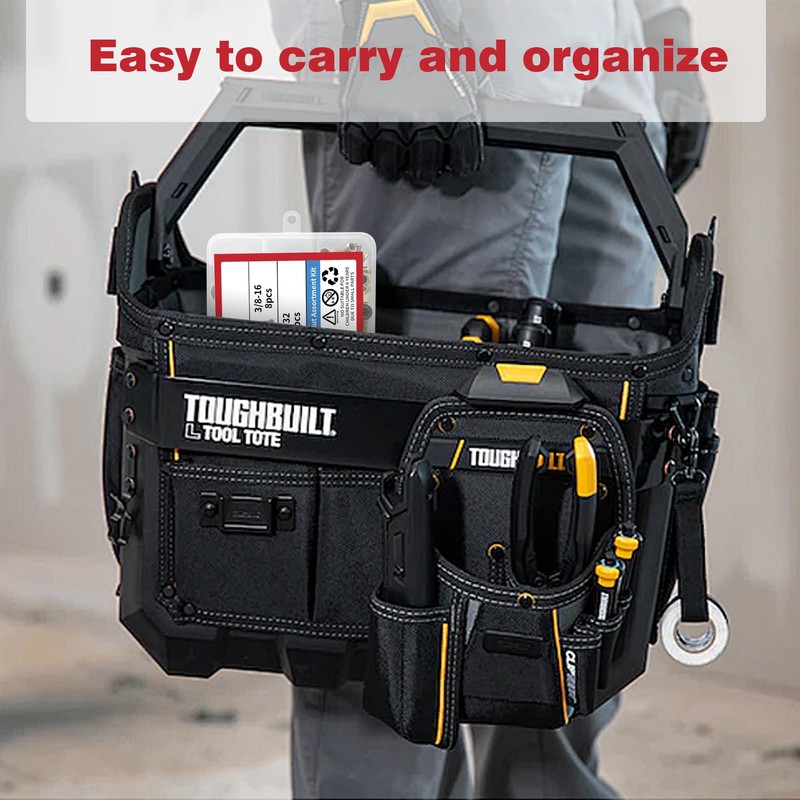 AIMUNOK 155PCS Rivet Nut Kit, Rivet Nuts Rivnuts 1/4-20#8-32#10-24 5/16-18