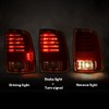DOTCOM Right LED Tail Light Assembly w/Bulbs Fit For Dodge