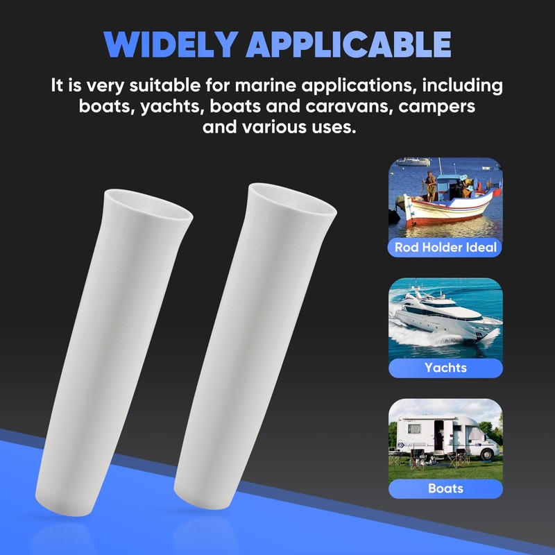 5 PCS Vinyl Inserts for Fishing Rod Holder | Suitable