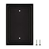 Henne Bery Sunken Pearls Heavy Duty Decorative Wall Plate Switch