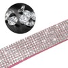 Avenpets Full Rhinestone Dog Collar Leash Set Soft Suede Collar