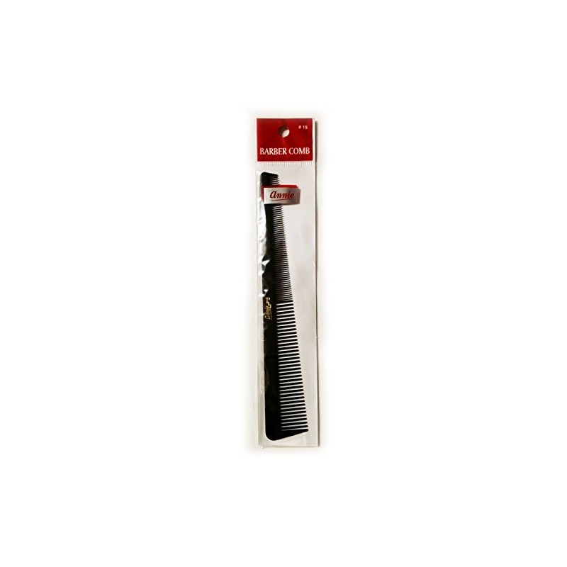 Annie Barber Comb 7 1/2In Black