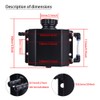 EVIL ENERGY Overflow Tank,Coolant Radiator Tank,Reservoir Expansion,Universal 1L Aluminum Black