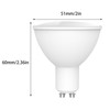 WiFi Smart Bulb RGB+W+C LED Bulb 5W GU10 Dimmable Light