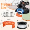 Replacement Spool for Black+Decker Trimmer - 12 Pack