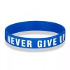 Jextech Pulsera Never Give Up Nunca Te Rindas Silicon Crossfit