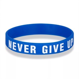 Jextech Pulsera Never Give Up Nunca Te Rindas Silicon Crossfit Gym