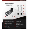 Kaedear Motorcycle 1" Ball Mount Stem Handlepost Top Bridge Ball