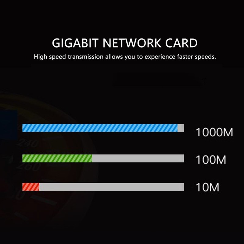 PCIE Ethernet Adapter Card 1000Mbps Stable Transmission RJ45 PCI Express