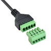 euroharry 30 cm USB Type-C to 5 Pin Screw Terminal