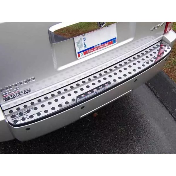 QAA Chrome Rear Bumper Trim 1PC QAA Stainless Insert FOR