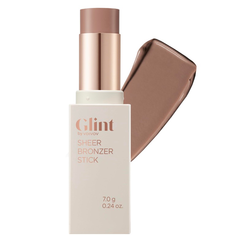Glint by VDIVOV Barra Bronceadora Transparente Glint (Ahumada, 0.24Oz) -